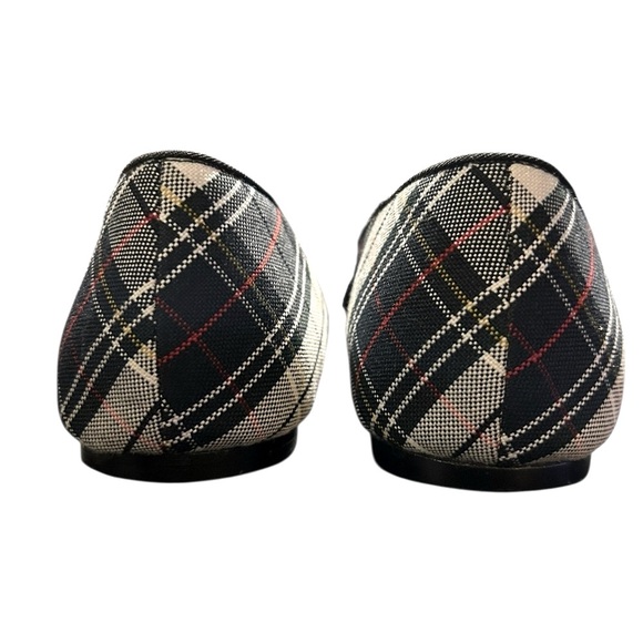 Talbots Georgina Tartan Plaid Flats with Polar Bear Accent – Size 9 M - Picture 5 of 6